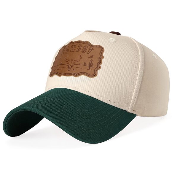 8855 Cowboy Trucker Hats For Women Men Structured Vintage Hat Cow main image 6